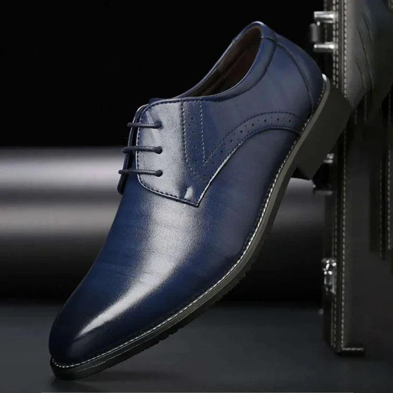 Men's Leather Oxford Shoes Classic Formal