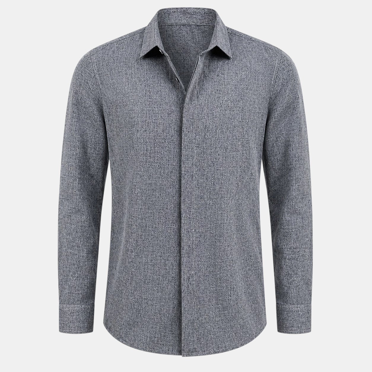 Men's Linen Shirt Breathable Lightweight