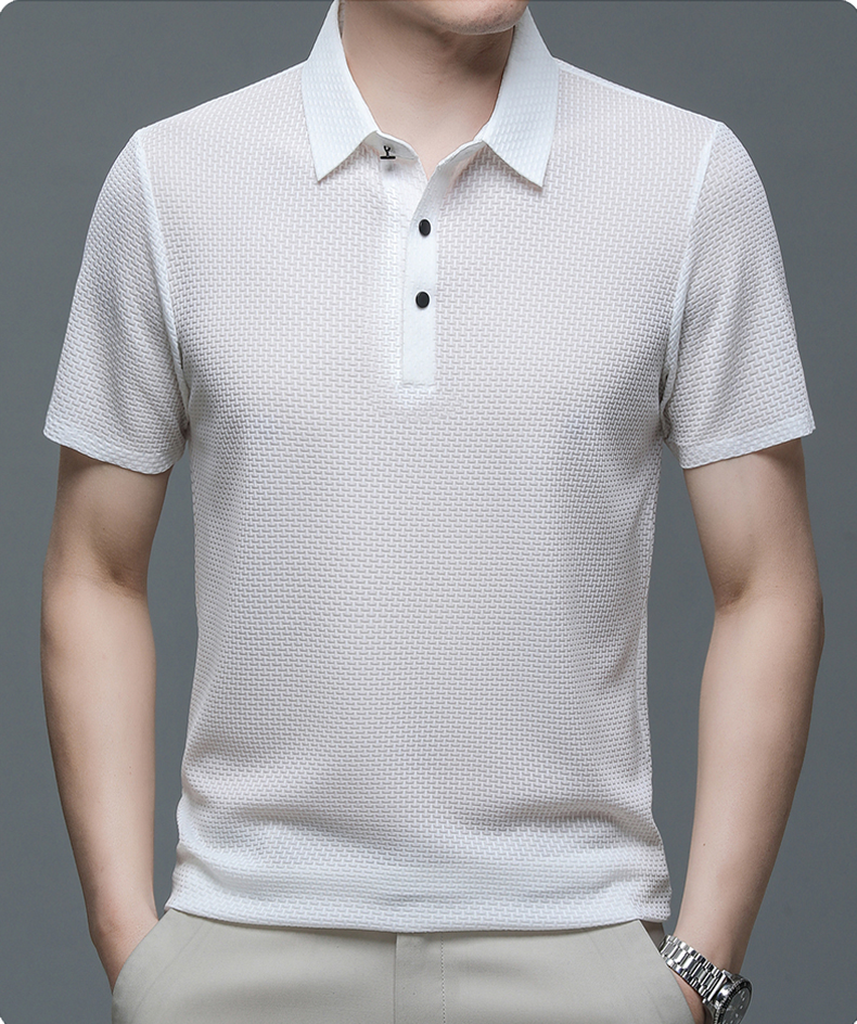 Men's Mesh Polo Shirt | Breathable Lightweight