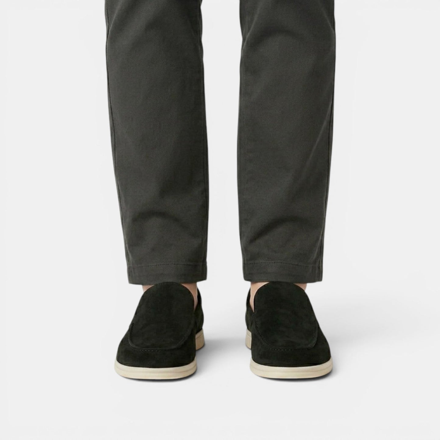 Men's Suede Loafers Comfortable Luxury Shoes for Summer