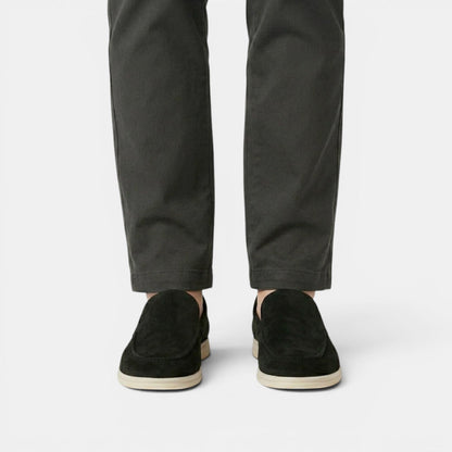 Men's Suede Loafers Comfortable Luxury Shoes for Summer