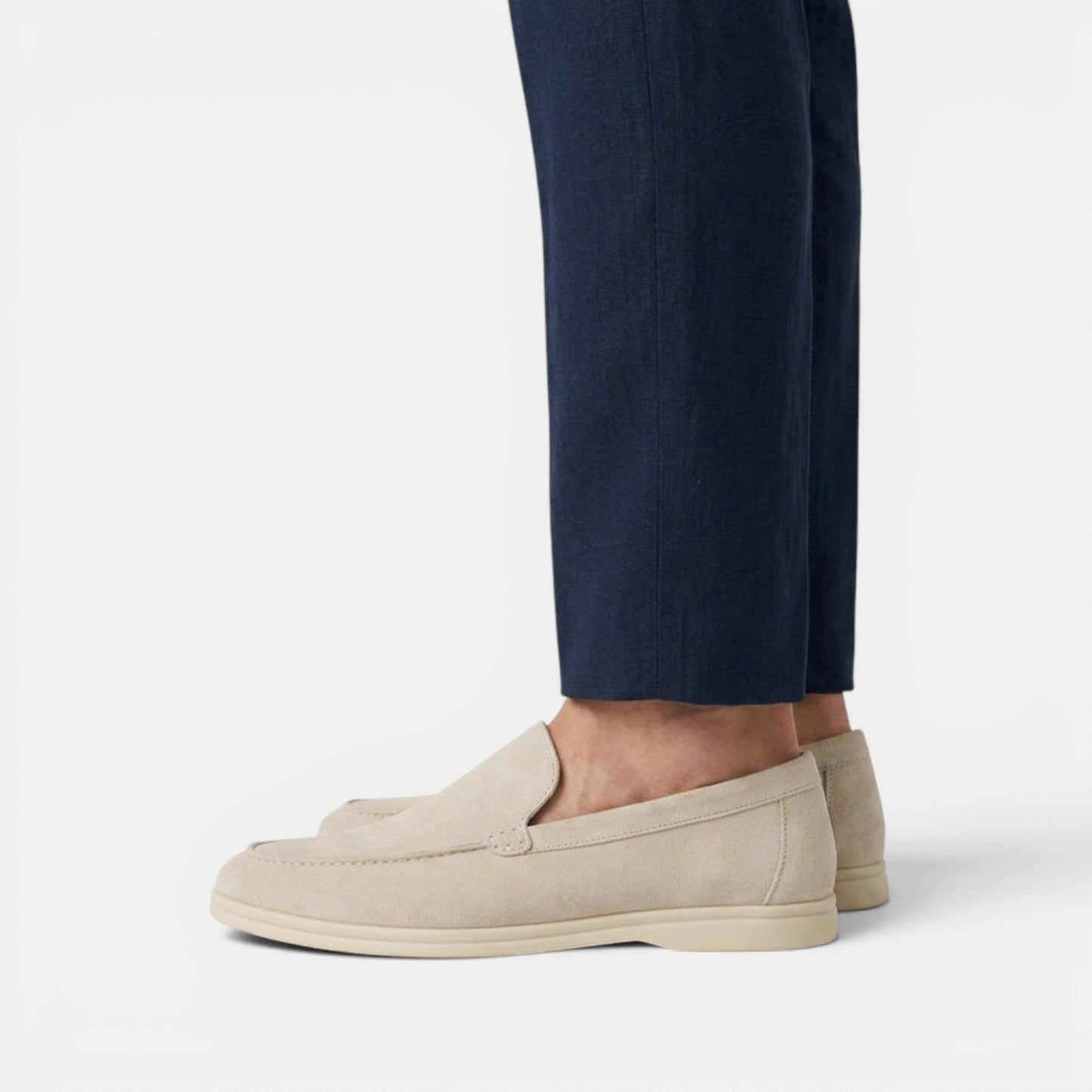 Men's Suede Loafers Comfortable Luxury Shoes for Summer