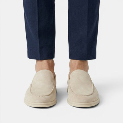 Men's Suede Loafers Comfortable Luxury Shoes for Summer