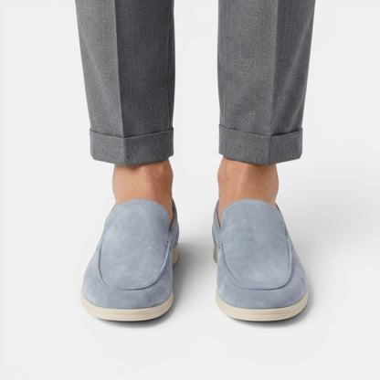Men's Suede Loafers Comfortable Luxury Shoes for Summer