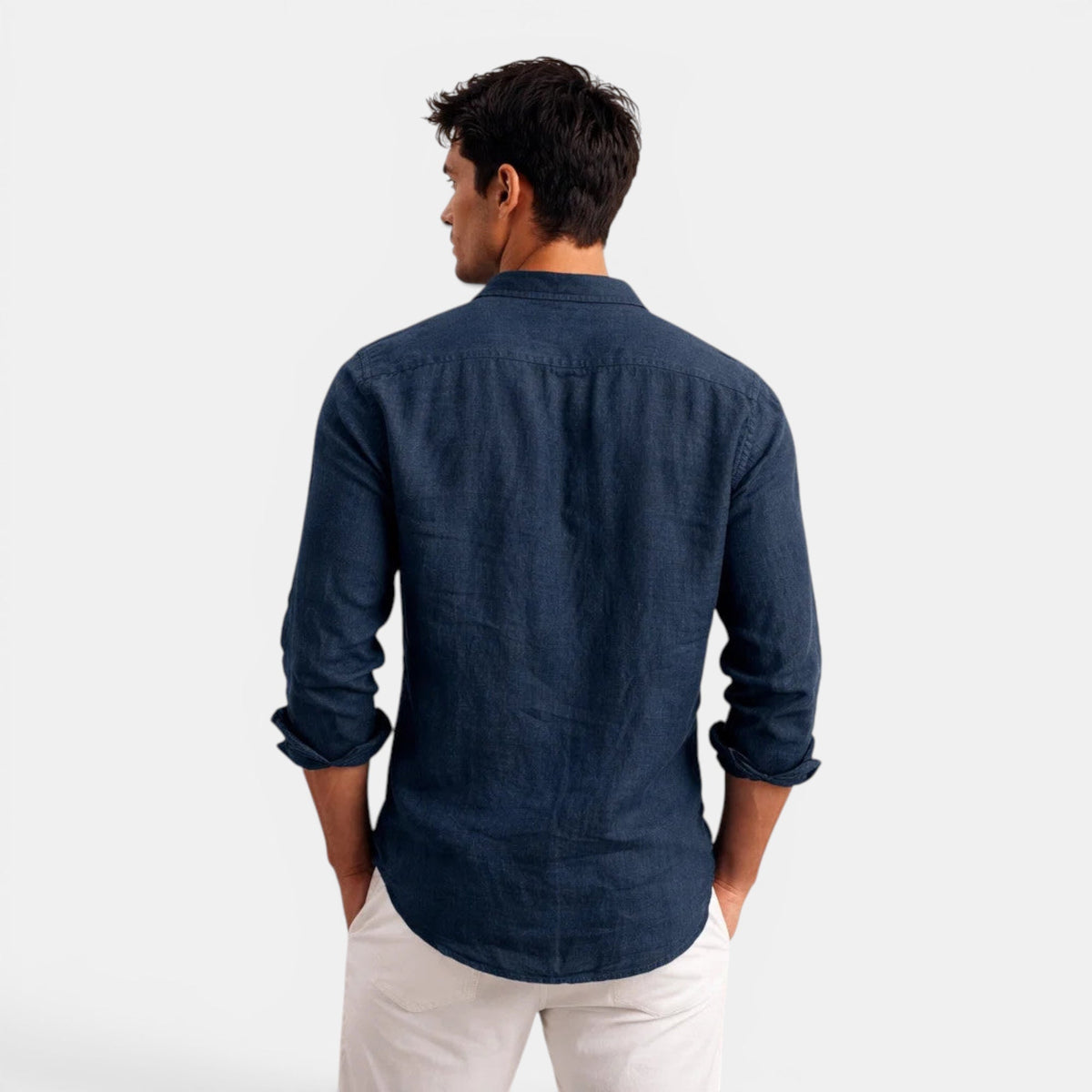 Men's Linen Shirt | Breathable Casual Button-Up