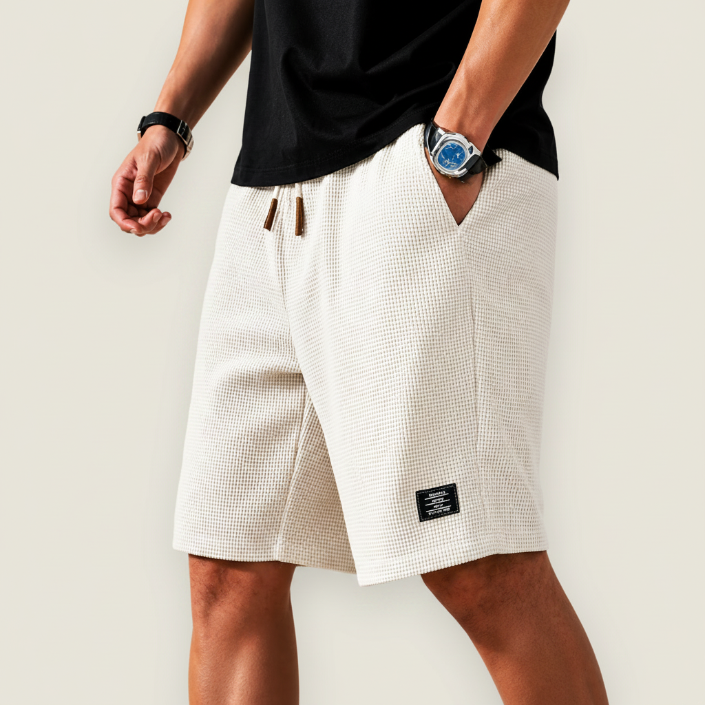 Men's Lightweight Summer Shorts | Elasticated Waist Regular Fit