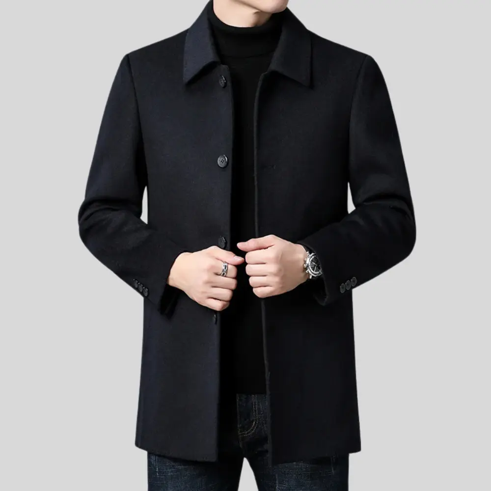 Men's Wool Coat Tailored Fit