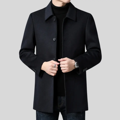 Men's Wool Coat Tailored Fit