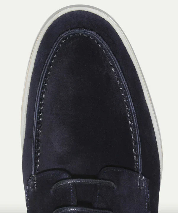 Men's Leather Lace-Up Loafers | Classic Smart Casual Shoes