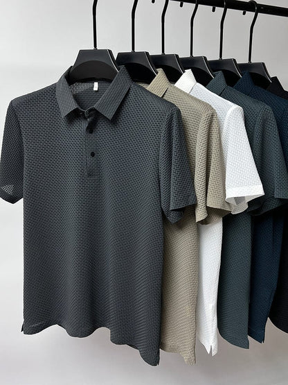 Men's Mesh Polo Shirt | Breathable Lightweight