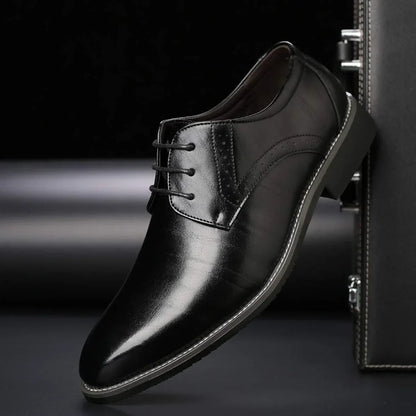 Men's Leather Oxford Shoes Classic Formal