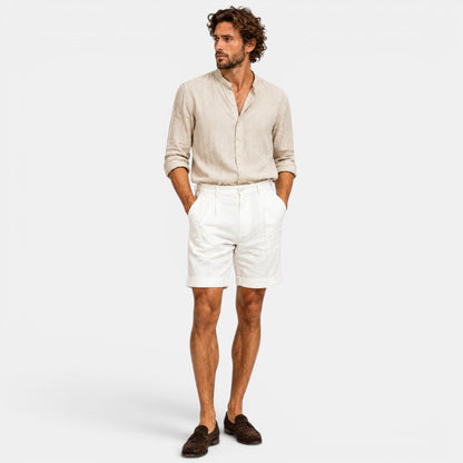 Men's Linen Shorts Relaxed Fit