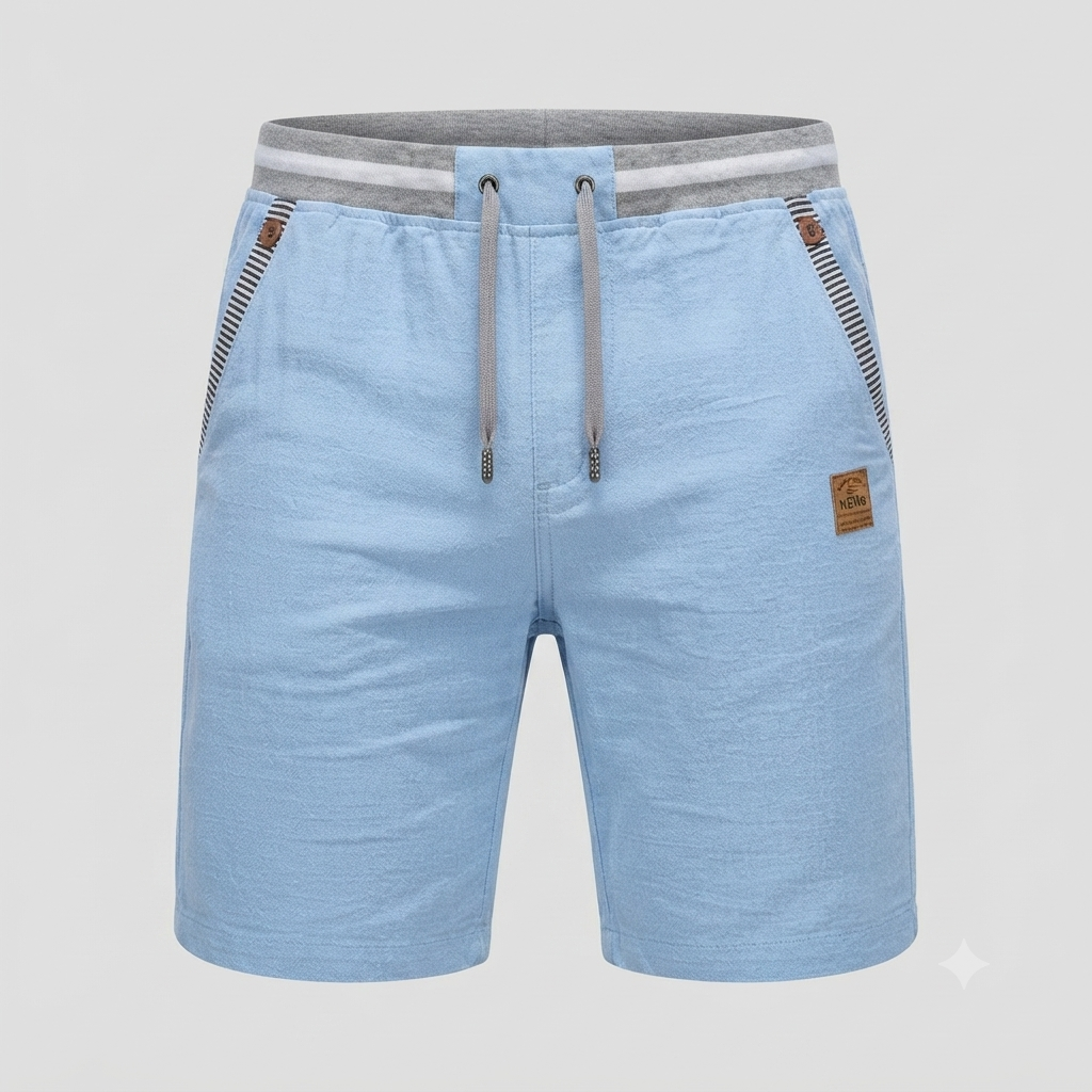Men's Linen Blend Shorts Relaxed Fit