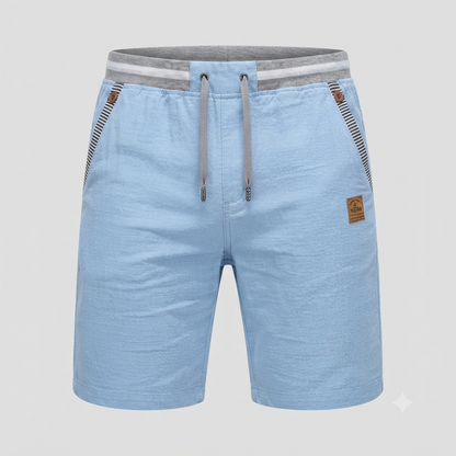 Men's Linen Blend Shorts Relaxed Fit