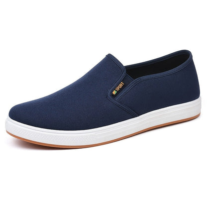 Men's Blue Slip-On Loafers | Lightweight Non-Slip
