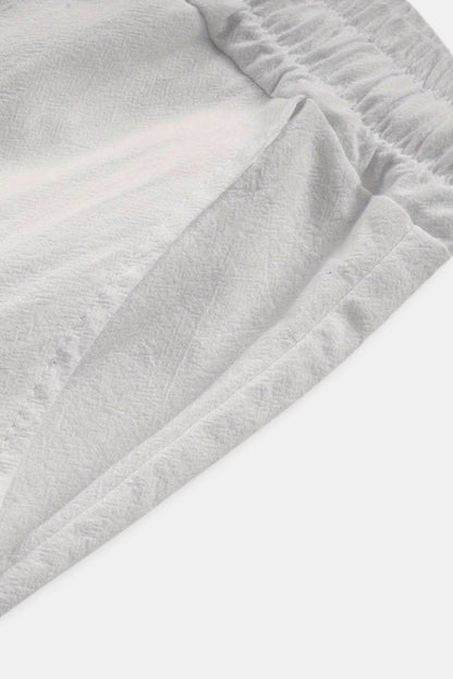 Men's Cotton Linen Beach Pants