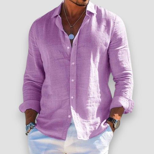 Men's Lightweight Summer Shirt | Soft Relaxed