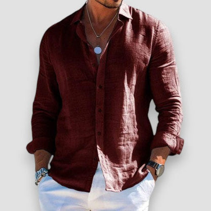Men's Lightweight Summer Shirt | Soft Relaxed