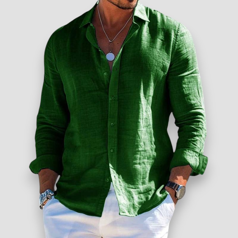Men's Lightweight Summer Shirt | Soft Relaxed