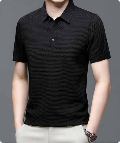 Men's Mesh Polo Shirt | Breathable Lightweight