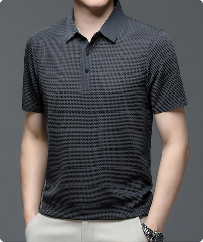 Men's Mesh Polo Shirt | Breathable Lightweight