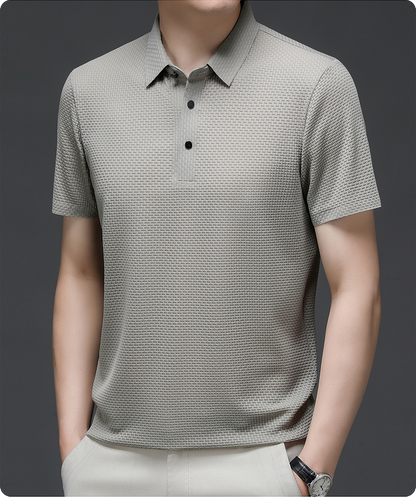 Men's Mesh Polo Shirt | Breathable Lightweight