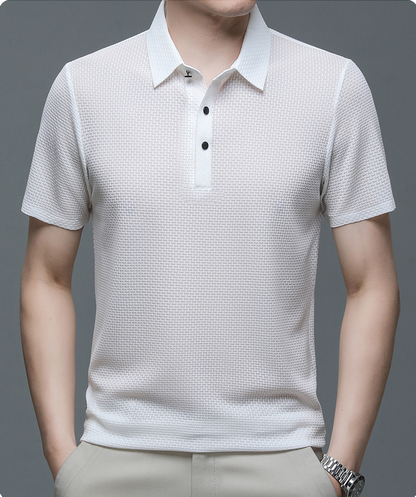 Men's Mesh Polo Shirt | Breathable Lightweight