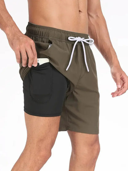 Men's Quick-Dry Swim Shorts | Inner Liner Pocket