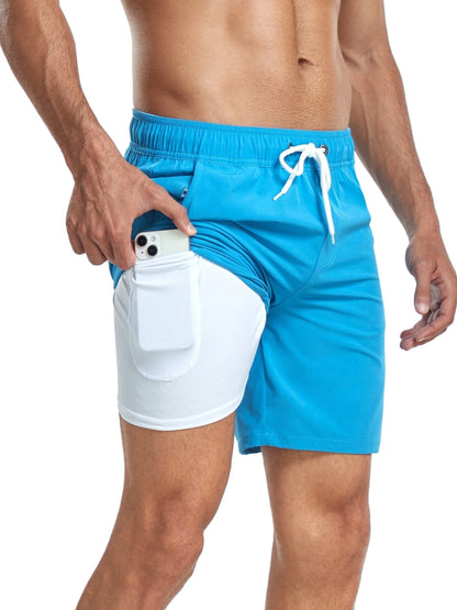 Men's Quick-Dry Swim Shorts | Inner Liner Pocket