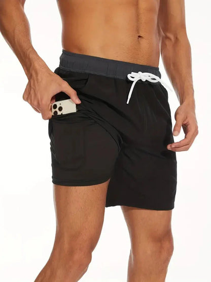 Men's Quick-Dry Swim Shorts | Inner Liner Pocket