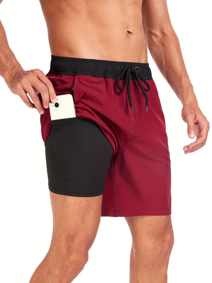 Men's Quick-Dry Swim Shorts | Inner Liner Pocket